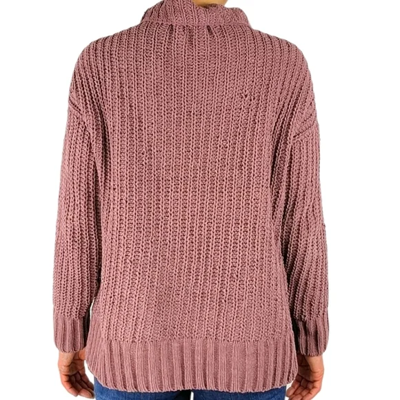 Pink by VS Knit Sweater Size X Small Turtleneck - Picture 3 of 4